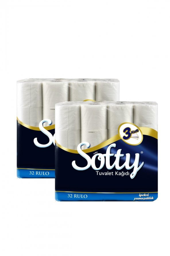 Softy Üç Katlı Tuvalet Kağıdı 32 li-1 KL* 2ADT