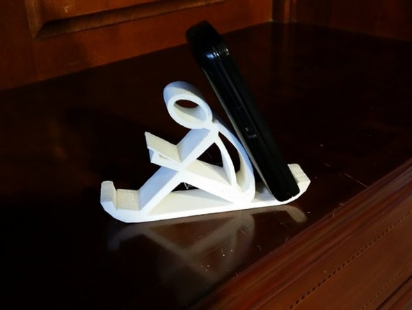 3D Baskı Kitap Okuyan İnsan Figürlü Telefon Standı Telefon Tutucu Model 29