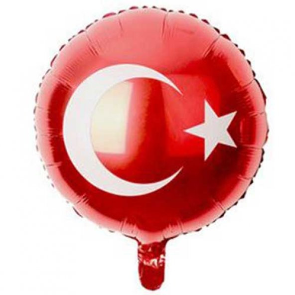 Türk Bayrağı Folyo Balon