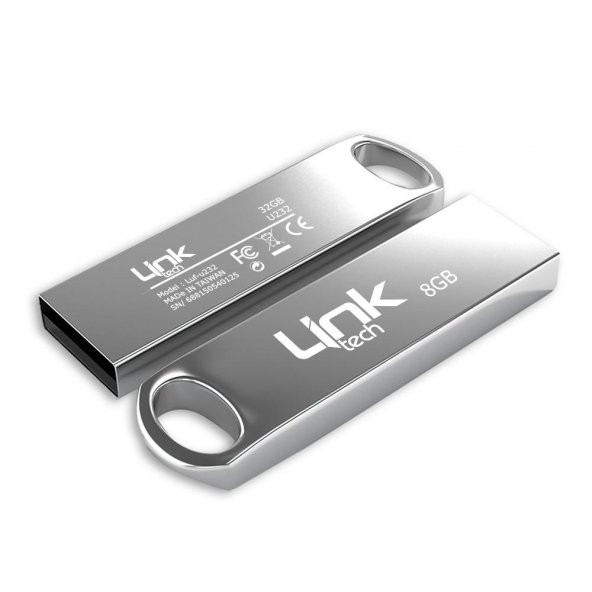 Linktech U208 Ultra 8GB Metal USB Flash Bellek 25MB/S