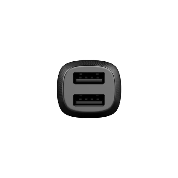 LinkTech C492 Araç Şarj Aleti ve Lightning USB Kablo Set 2.4A 2x USB - 3