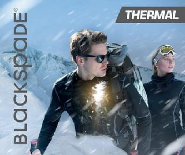 BLACKSPADE 1263 THERMAL KIŞLIK T SHİRT KISA KOL V YAKA SİYAH XL - 5