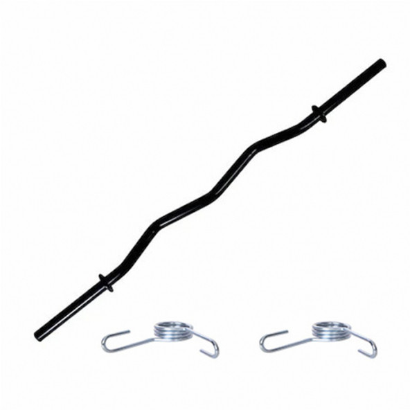 120 cm Siyah Z Bar (Z-Bar) + 2 adet yay