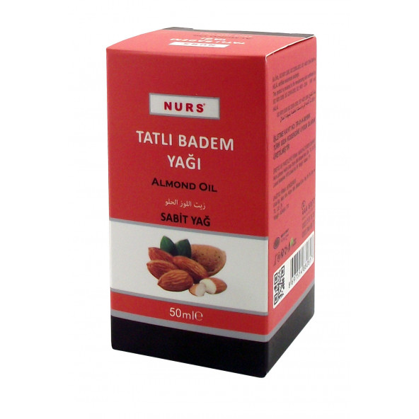 Tatlı Badem Yağı 50 ml Nurs Lokman Hekim