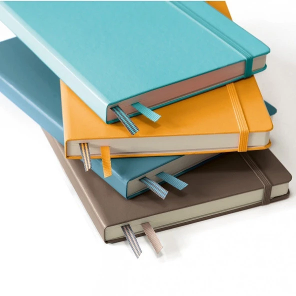 Leuchtturm1917 Not Defteri Orta Boy (A5), Sert Kapak, 251 Numaralandırılmış Sayfa, Rising Serisi, - 2