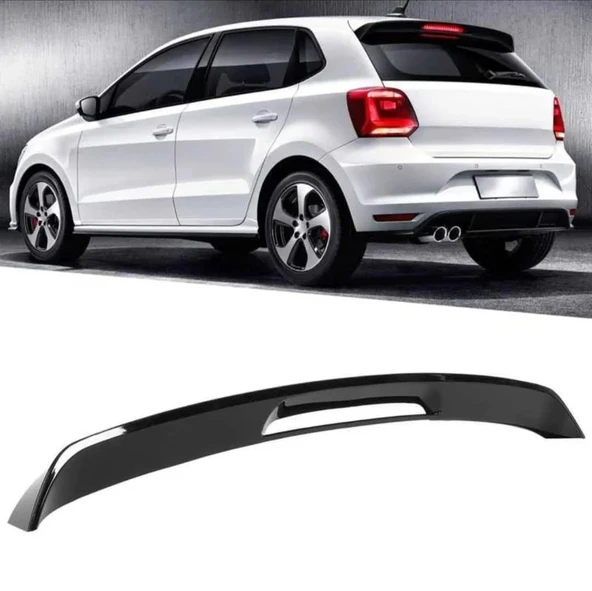 AUTOGP Vw polo 6r 6c gti bagaj üstü spoiler pianoblack boyalı 2009 / 2018
