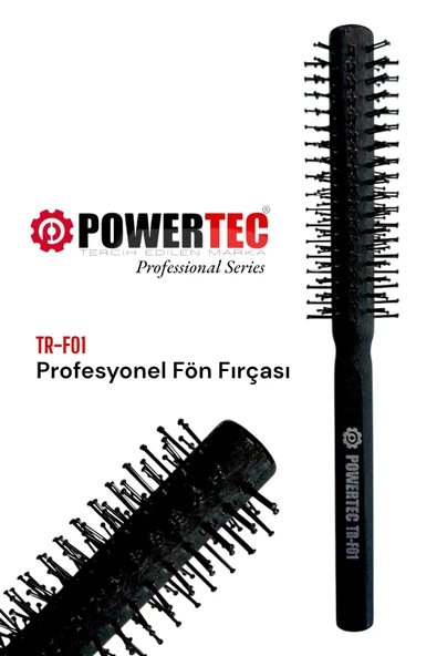 Powertec TR-F01 Profesyonel Fön Fırçası