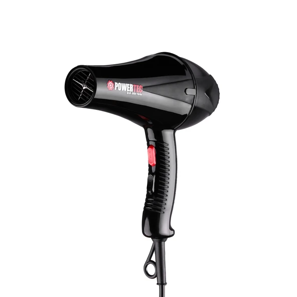 TR-901 Turbo Profesyonel Fön Makinası + Berber Fön Fırçası - Resim 2