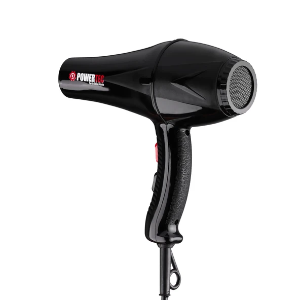 Powertec TR-901 Turbo Profesyonel Fön Makinesi + Berber Fön Fırçası - Resim 5