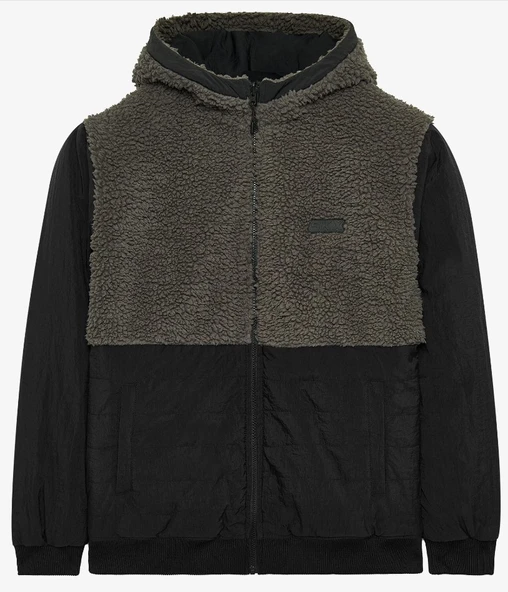 Skechers S242252 Outdoor Fleece Reversible Full Zip Sherpa Erkek Günlük Mont ürün görseli