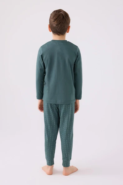 Arnetta 3130 Erkek Çocuk Uzun Kol Pijama Takım - 6