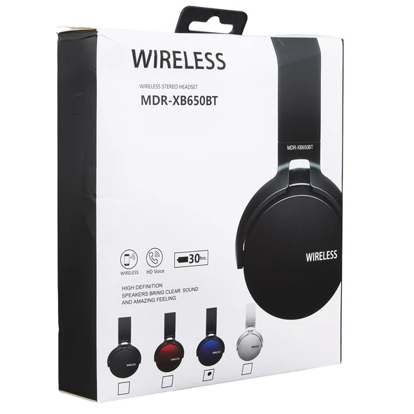 Magicvoice 650BT Kablosuz Bluetooth Kulaküstü Kulaklık Kablosuz Kulak Üstü Kulaklık - 8