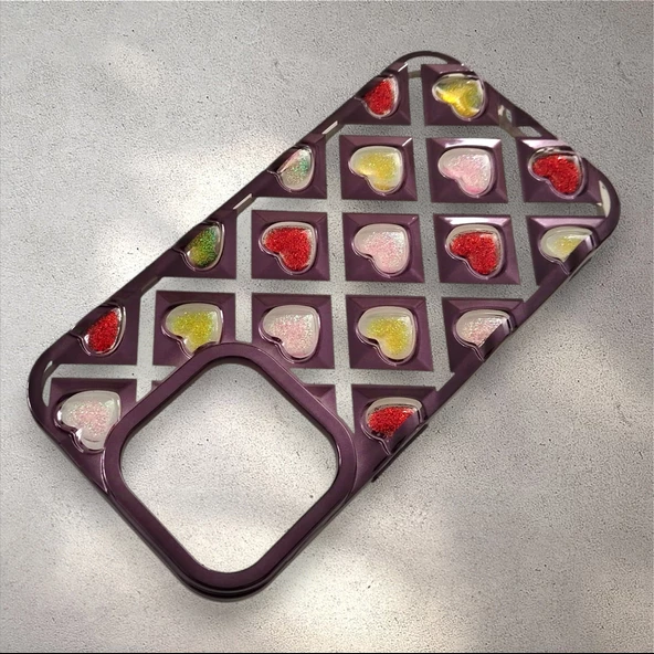 iPhone 14 Pro Max Uyumlu Kalpli Prizma Kılıf - 2