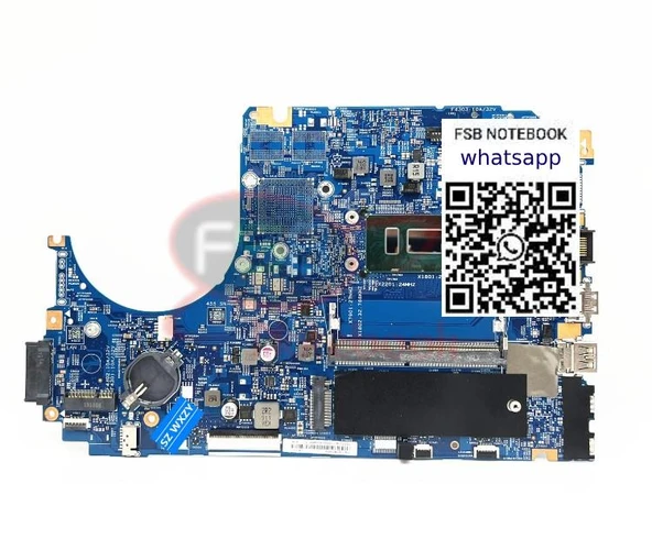 Lenovo V130-15IKB Laptop anakart i3-7020U CPU 4GB RAM 5B20R33556 LV315KB 17807-3M 448.0DC05.003M DDR4