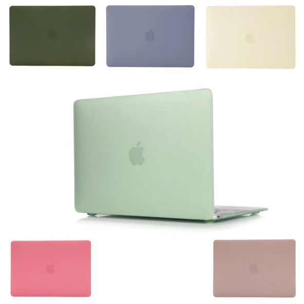 MacBook Air 13 A1932 2018 A2179 2020 Cream Kılıf Ultra İnce