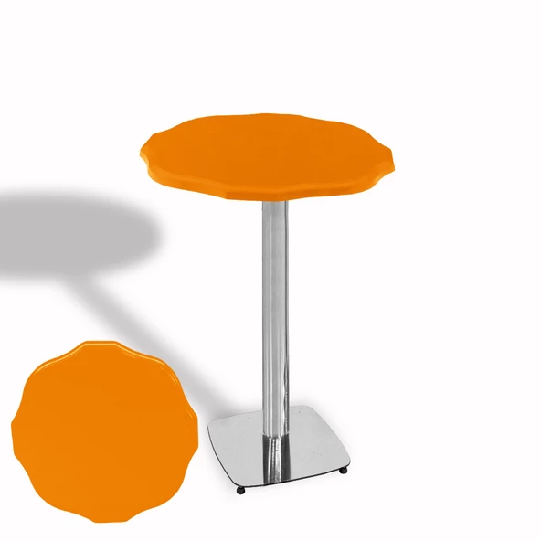 Papatya Bistro Wermodin Masa Yuvarlak 67 cm (Kromnikel) - Tangarin ürün görseli