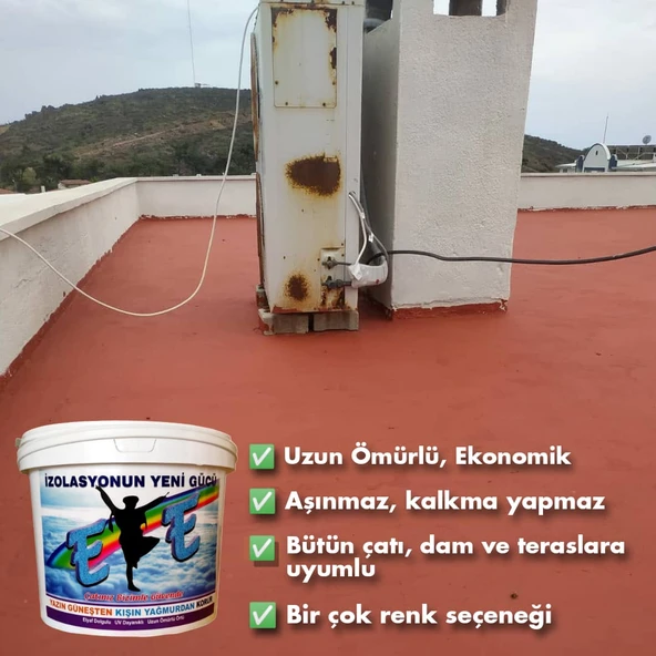 Boysat Efe Renkli Su Yalıtım Boyası 15 Kg - 5