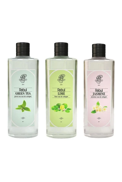 Rebul Green Tea 250 ml Lıme 250 ml Jasmıne 250 ml