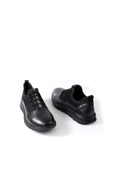 Papuçcity Babucci 02942 Erkek Günlük Kauçuk Taban Deri Ayakkabı - Resim 6