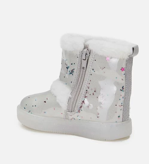 Vicco Comet Hafif Kız Çocuk Işıklı Kürklü Kışlık Çocuk Botu - Resim 3