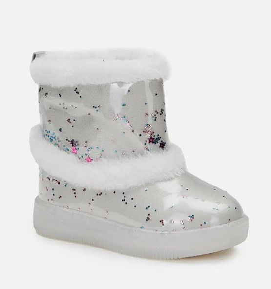 Vicco Comet Hafif Kız Çocuk Işıklı Kürklü Kışlık Çocuk Botu - Resim 2