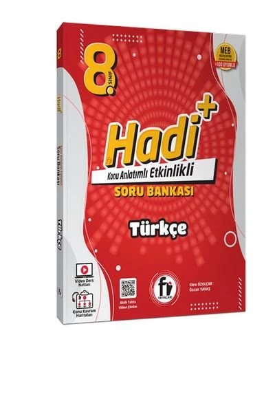 8.SINIF HADİ+ TÜRKÇE KONU ANLATIMLI 2024 YENİ Fi Yayınları