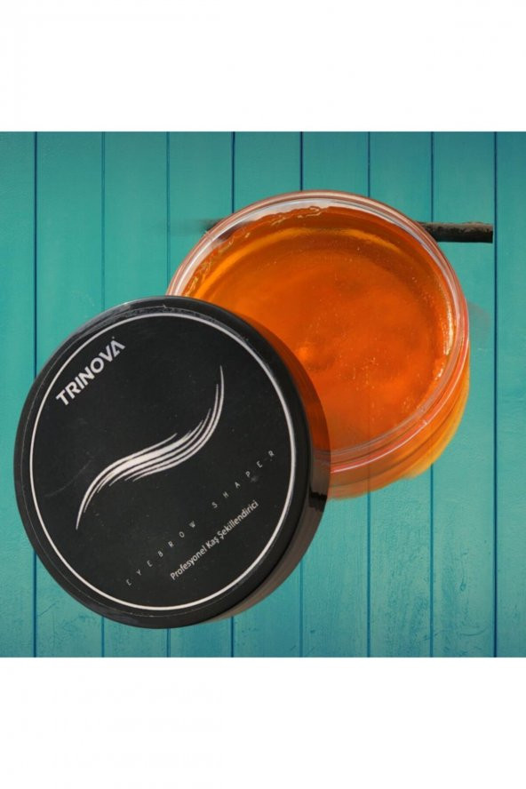TRİNOVA Kaş Sabitleyici & Şekillendirici Wax Düzgün Kusursuz Kaşlar İçin özel fırçalı - 3