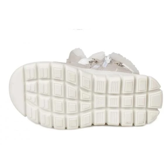 Vicco Kappa Hafif Unisex Açık Bej Kışlık Kürklü Fermuarlı Çocuk Botu - Resim 6