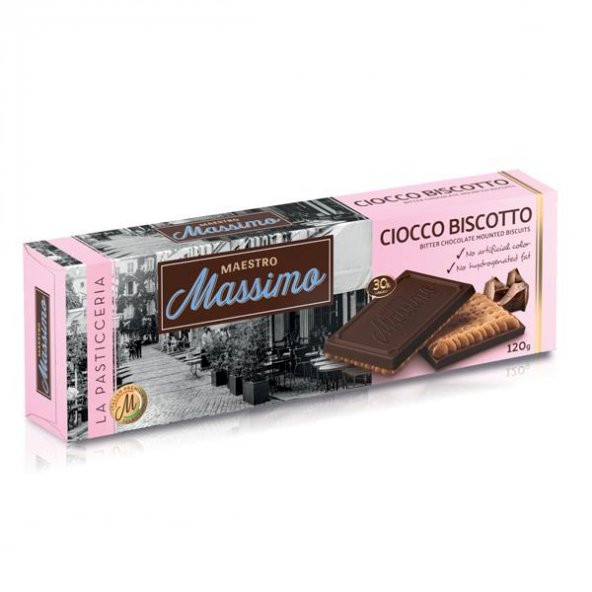Cıocco Bıscotto Bıtter 120 Gr