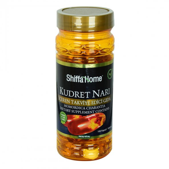 Aksuvital Shiffa Home Kudret Narı Yumuşak 1000 Mg x 100 Kapsül - 4