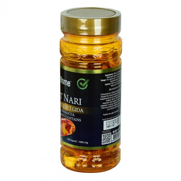 Aksuvital Shiffa Home Kudret Narı Yumuşak 1000 Mg x 100 Kapsül - 5