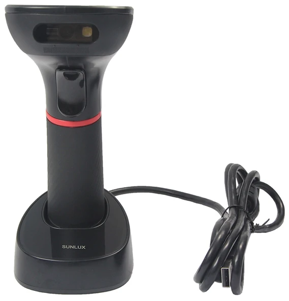 SUNLUX XL-9610 2D KABLOSUZ BARKOD OKUYUCU USB - Resim 2