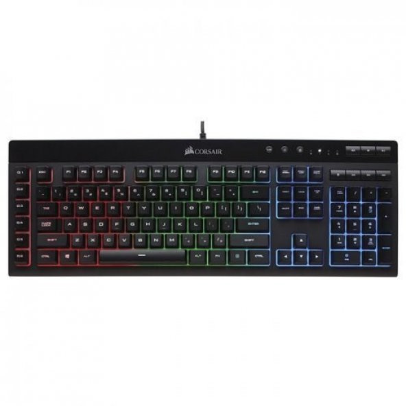 Corsair K55 RGB CH-9206015-TR USB Kablolu  Led Gaming Türkçe Q Klavye