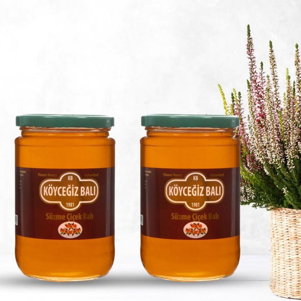Kb Köyceğiz Balı Çiçek Balı 850 G Cam Kavanoz 2 Adet