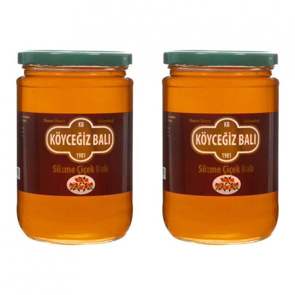 Kb Köyceğiz Balı Çiçek Balı 850 G Cam Kavanoz 2 Adet - 2