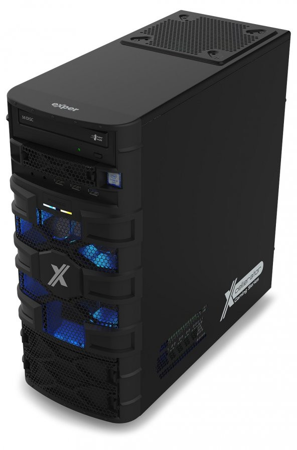 EXPER PC GAMING FLEX XCELLERATOR XC555 A3R535-22G1F RYZEN5-3500 16GB DDR4 480GB SSD GTX1650 4GB FDOS - 4