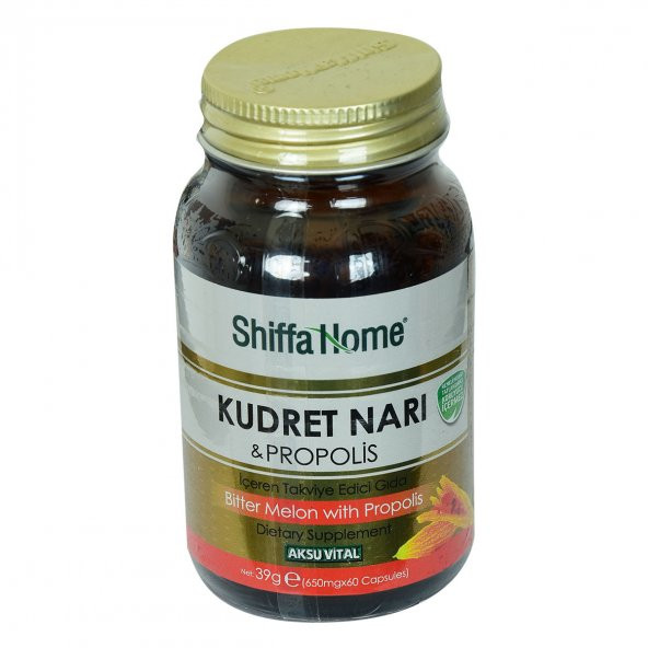 Aksuvital Shiffa Home Kudret Narı & Propolis 650 Mg x 60 Kapsül - 4
