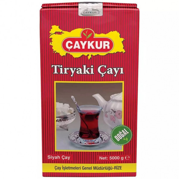 Çaykur Tiryaki Dökme Çay 5000 gr