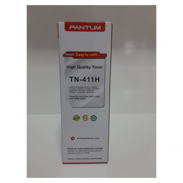 Pantum TN-411H Refill Toner Dolum Kiti Siyah (Orijinal Toner Dolum Kiti) - 2