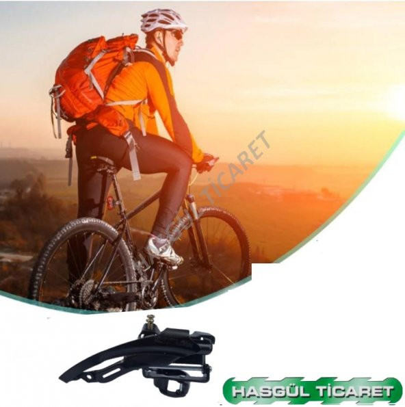 HSGL BİSİKLET SİYAH ÖN ATTIRICI ÜSTTEN MODEL - 5