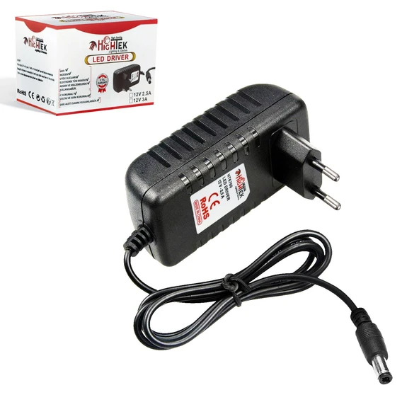 HIGHTEK HT-6760 Adaptör 12 Volt 2.5 Amper 5.5x2.5mm