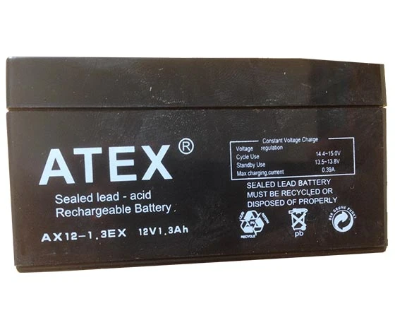 ATEX Kuru Akü 12V 1.3Ah (9.7X5X4.3cm)