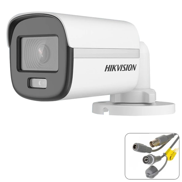 HIKVISION DS-2CE10DF0T-PFS Bullet Ahd Kamera 2mp 3.6mm Renkli Gece Görüş Dış Mekan