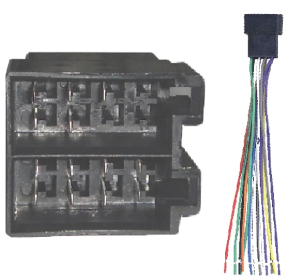 İso Tip Dişi Oto Teyp Soketi G-510B (SKT-09) ürün görseli