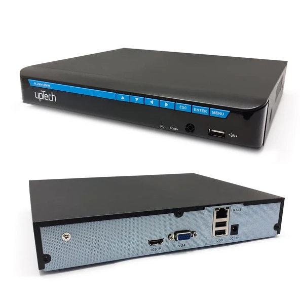 KAYIT CİHAZI IP NVR 4 KANAL 2MP 1080P H264 UPTECH NVR-K7604-1H