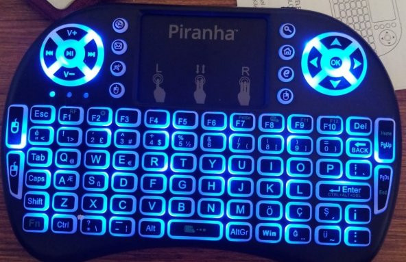 Piranha 2385 Kablosuz Mini Klavye Keyboard - 7