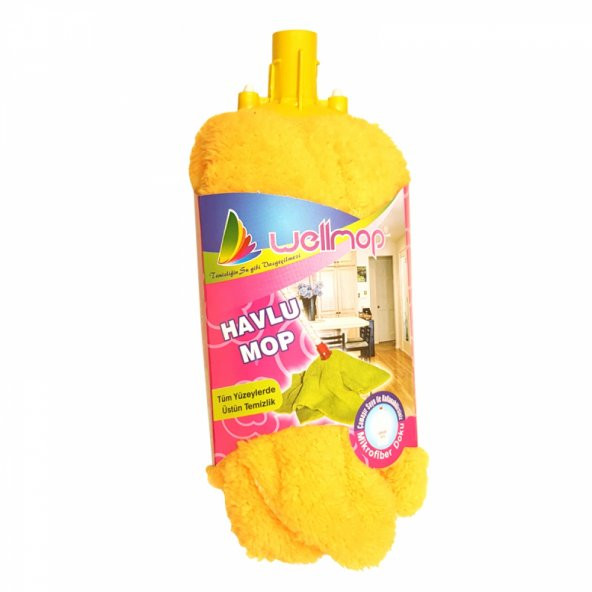 Piev Mikrofiber Havlu Mop Sarı