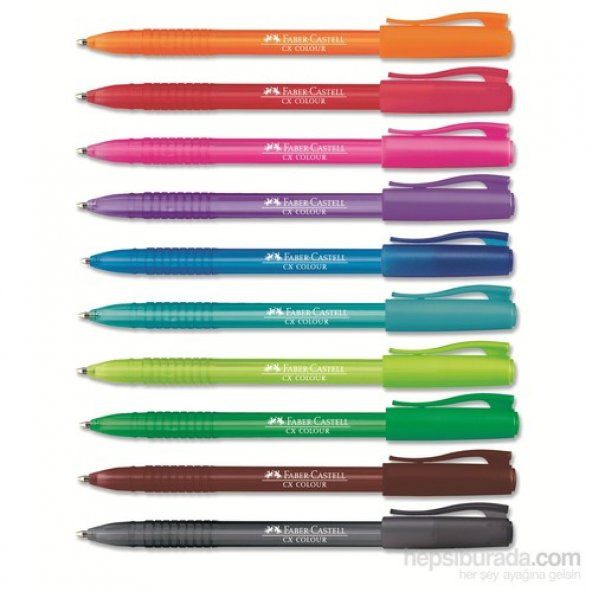 Faber-Castell Renkli Tükenmez Kalem Mor - 1