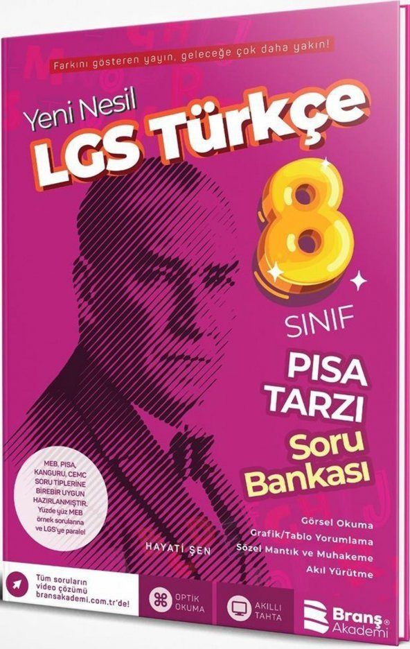 Branş Akademi Lgs Türkçe PISA Tarzı Soru Bankası
