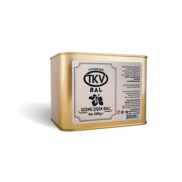 Süzme Çiçek Balı (2 kg)